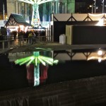 Reflections in the fountain