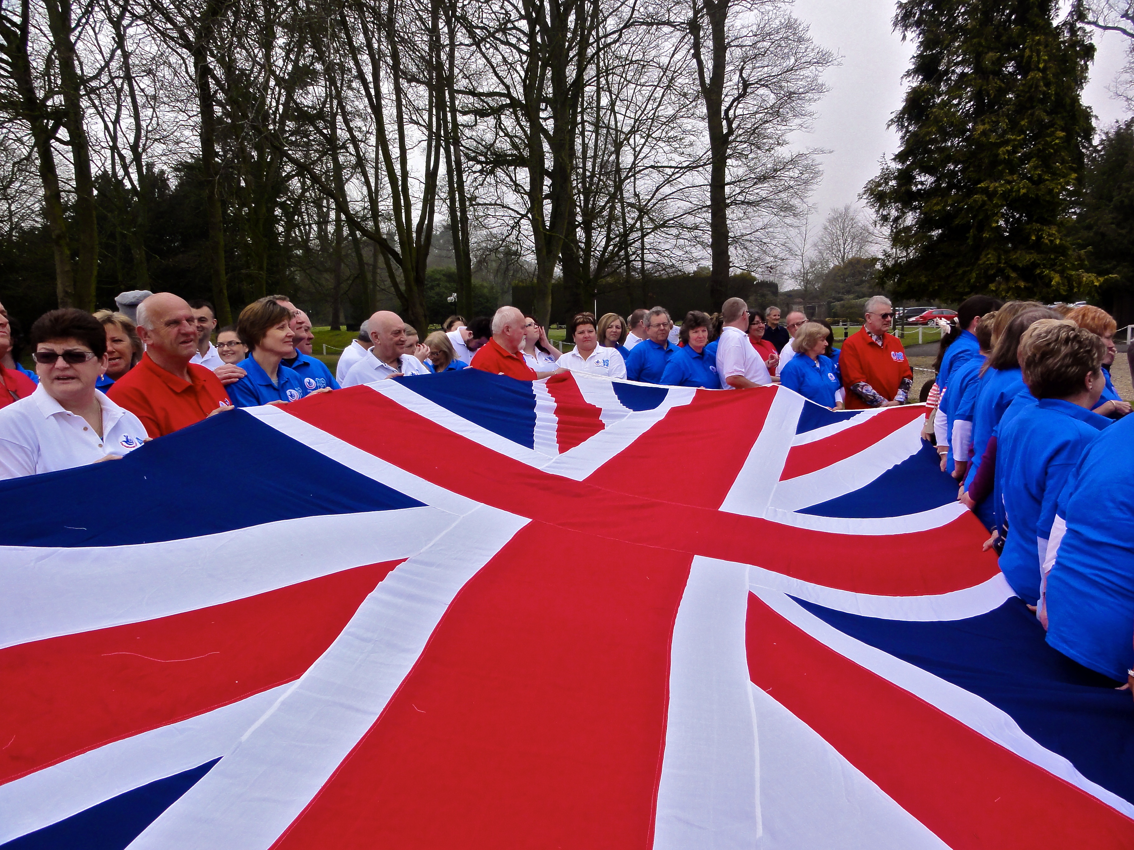 Millionaires with the Union Jack